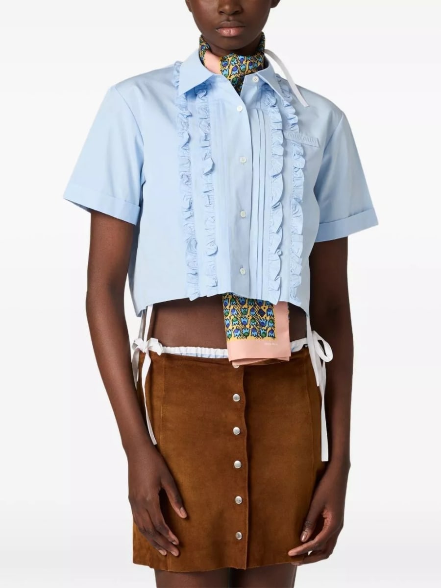 Miu Miu Camicia in cotone, view 5