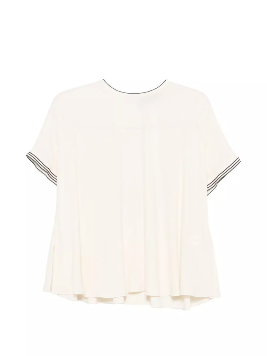 Fabiana Filippi Top in misto seta