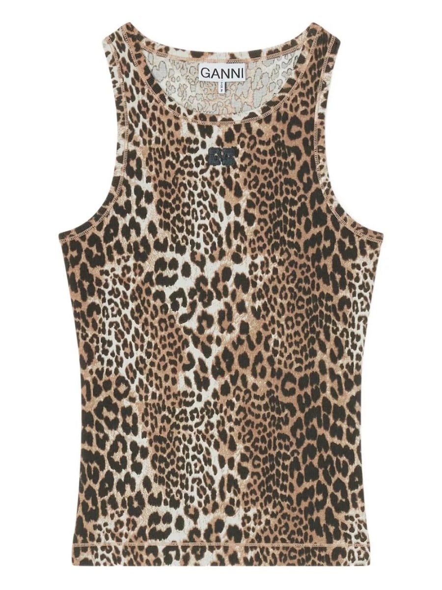 Ganni Top in cotone biologico