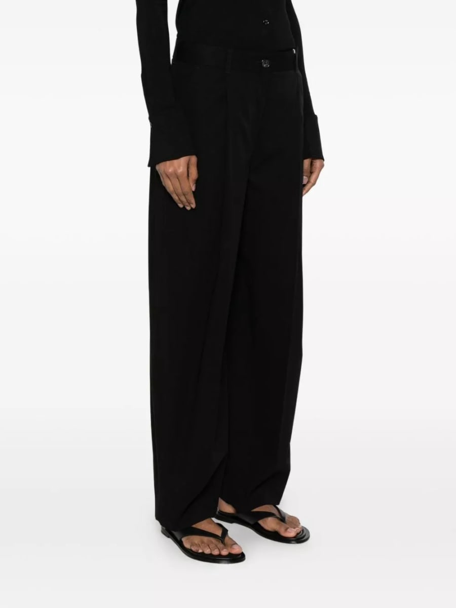 Toteme Pantaloni in cotone, view 3