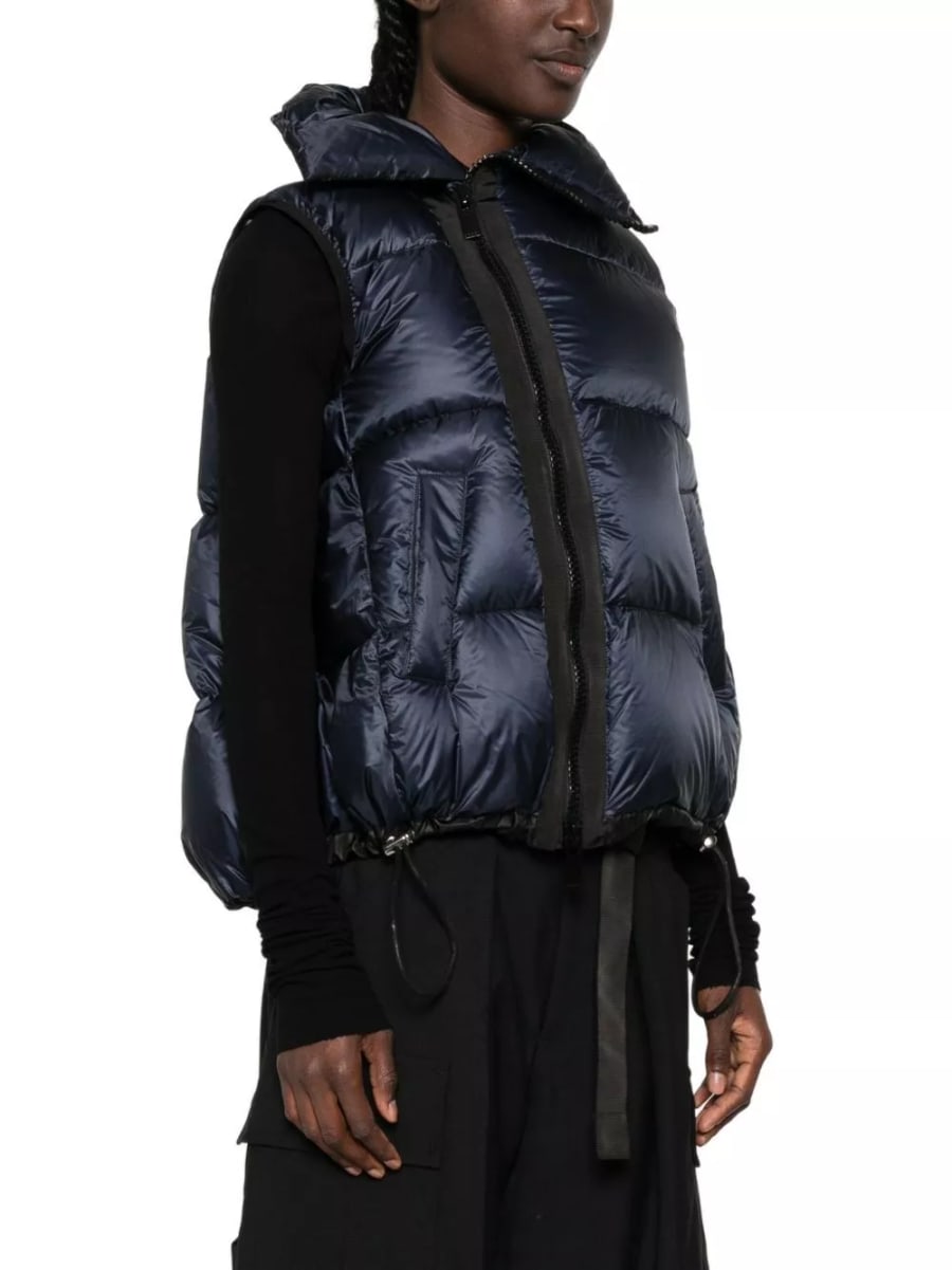 Sacai Gilet in nylon, view 5