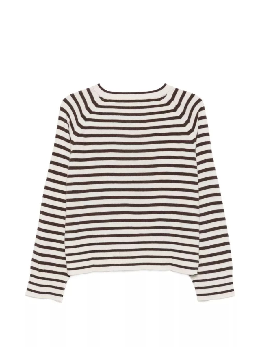 Closed Maglione in cashmere a righe, view 3