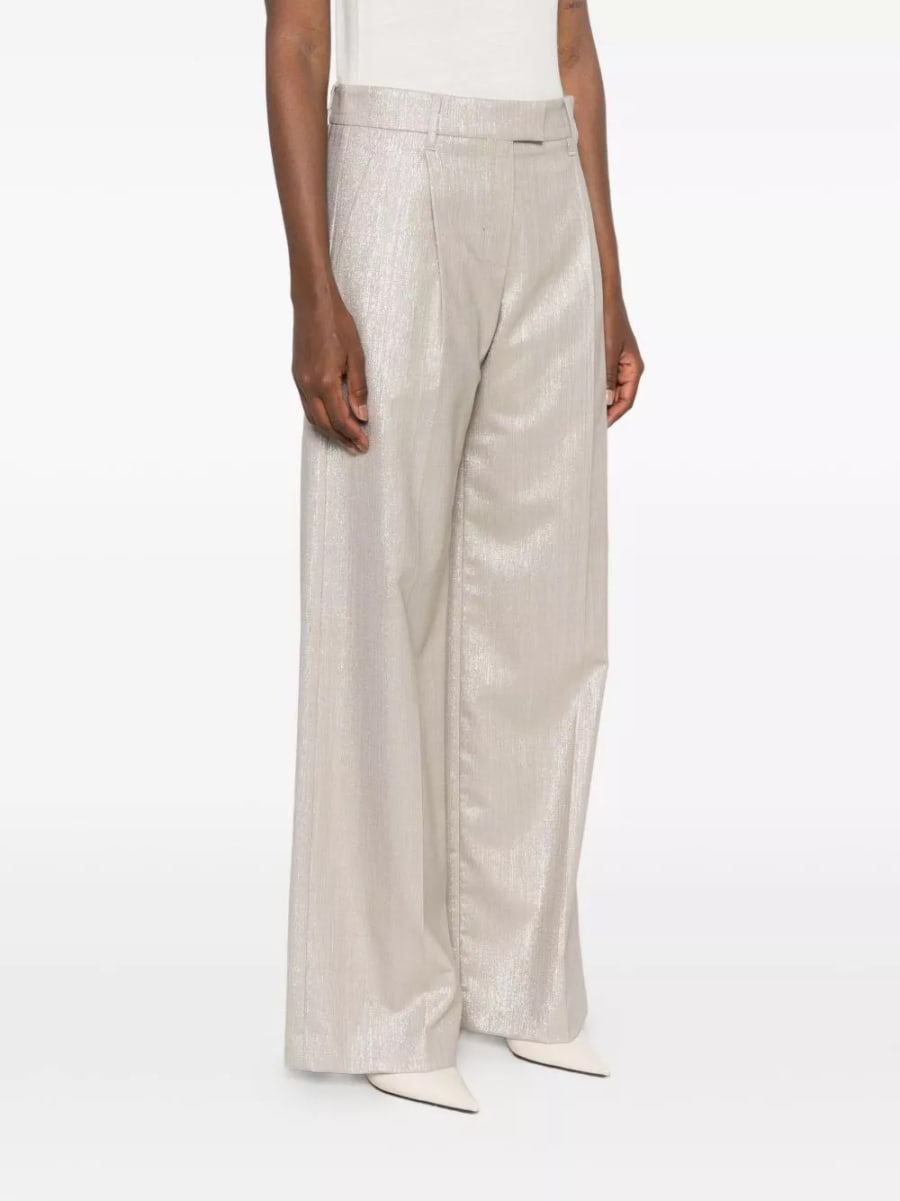 Brunello Cucinelli Pantaloni in misto lana, view 3