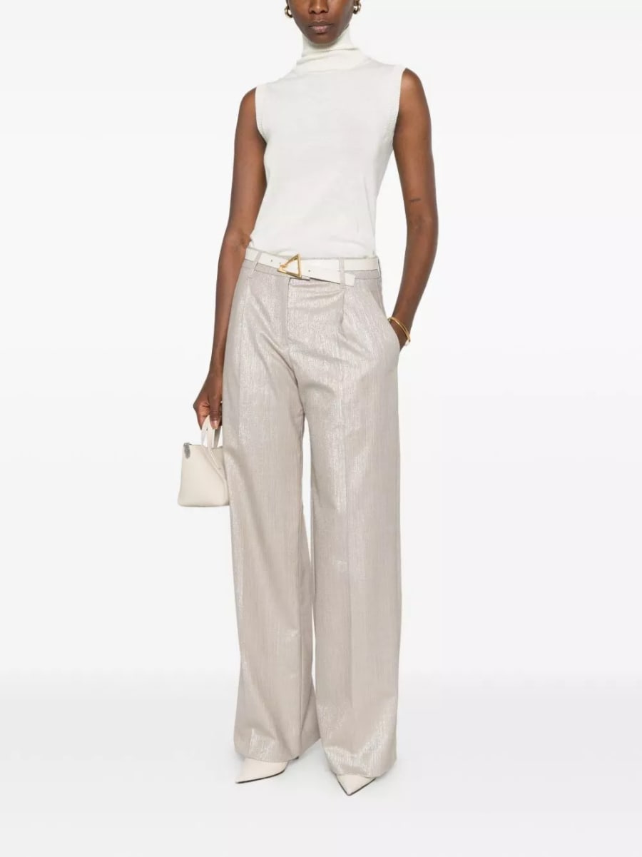 Brunello Cucinelli Pantaloni in misto lana, view 4