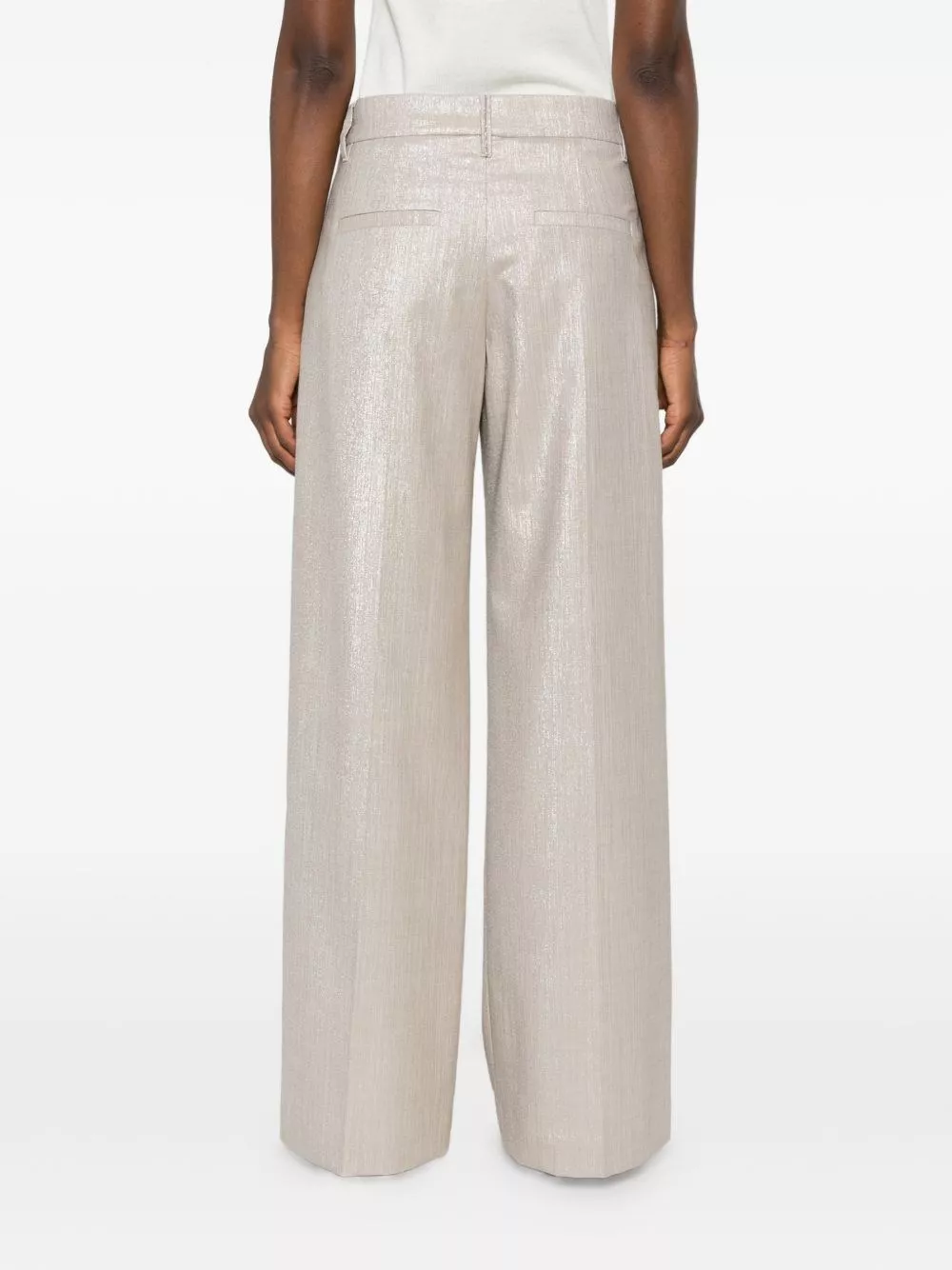 Brunello Cucinelli Pantaloni in misto lana, view 2