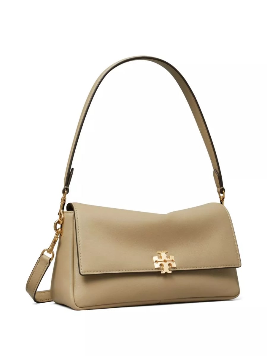 Tory Burch Charlie borsa a spalla in pelle piccola, view 5