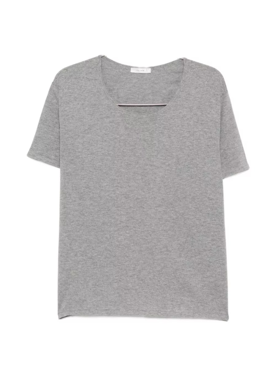 The Row Top in cotone e cashmere Pirro