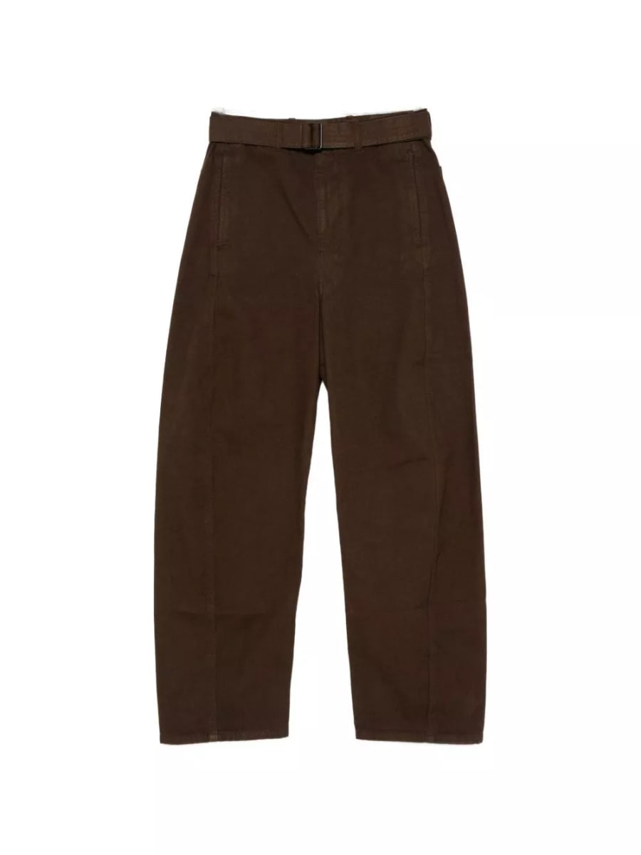 Lemaire Jeans con cintura annodata