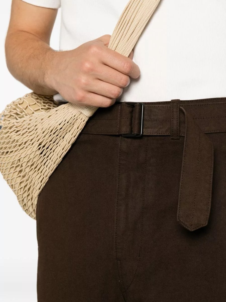 Lemaire Jeans con cintura annodata, view 5