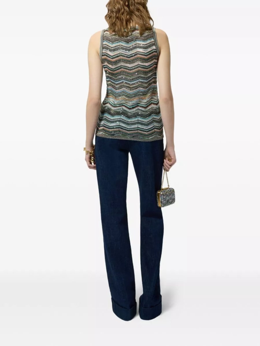 Missoni Top zig zag motiv, view 4