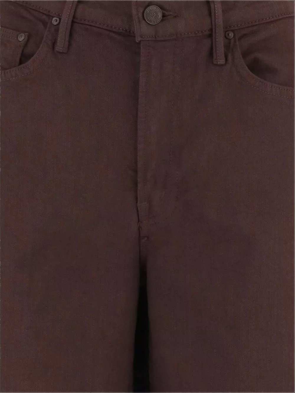 Mother I jeans in denim The Undercover Sneak, view 2