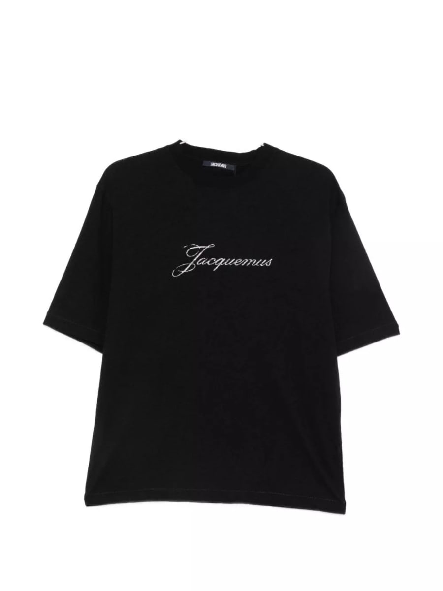 Jacquemus T-shirt in cotone con logo