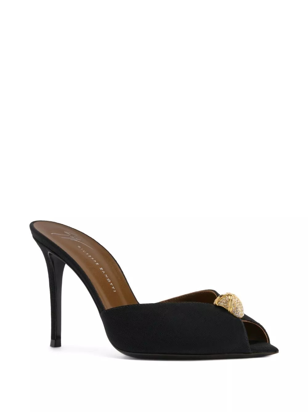 Giuseppe zanotti Mule in pelle Intriigo, view 2