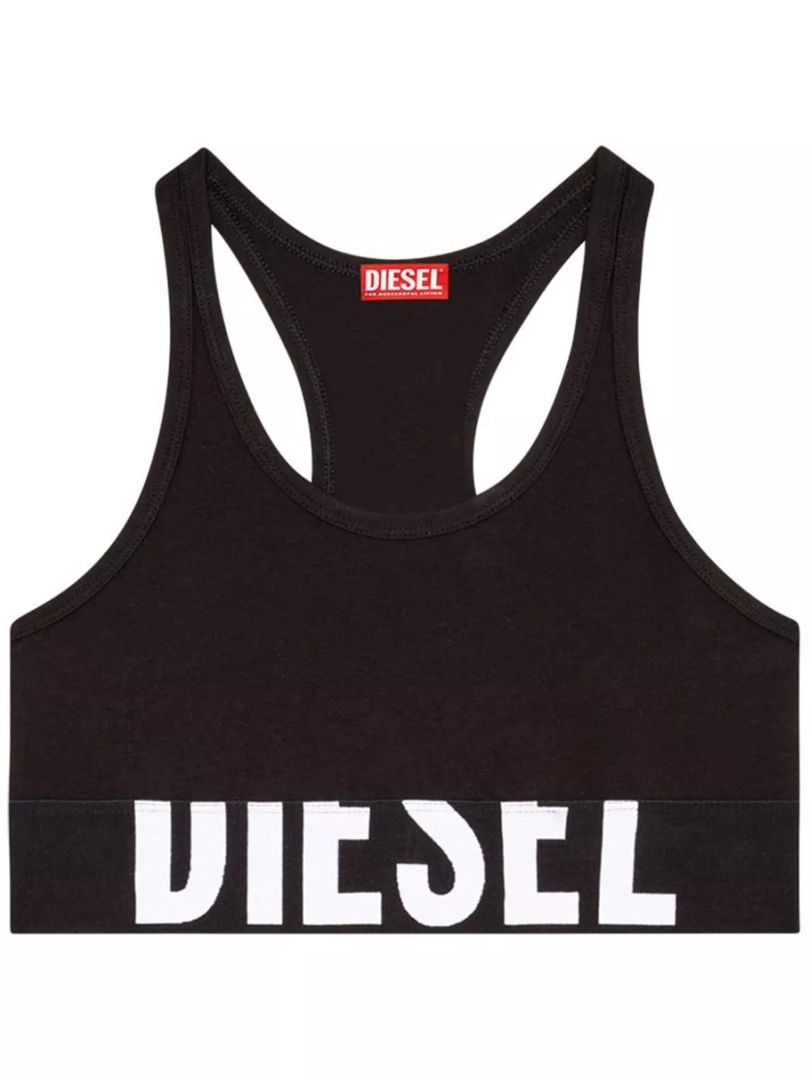 Diesel Logo gym bra