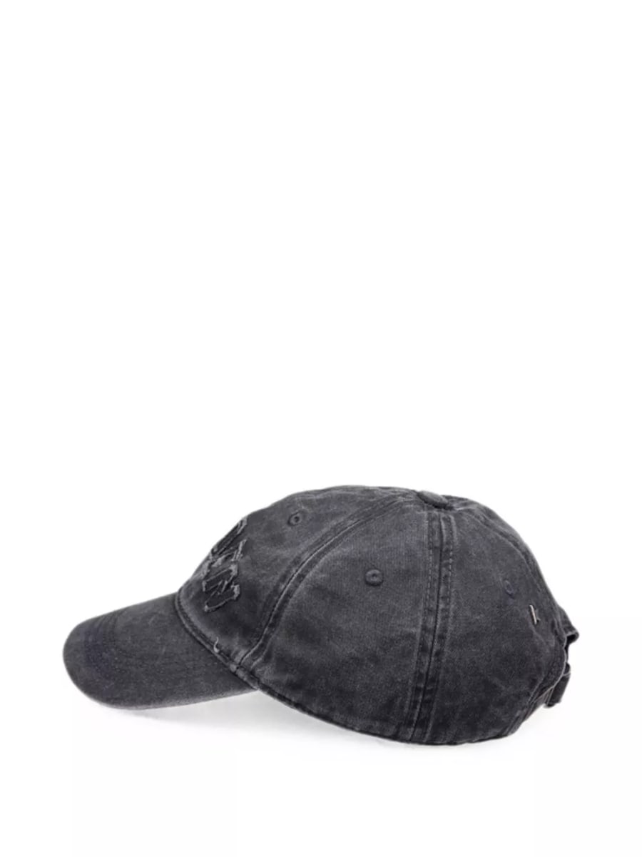 Golden Goose Cappellino da baseball logo, view 2