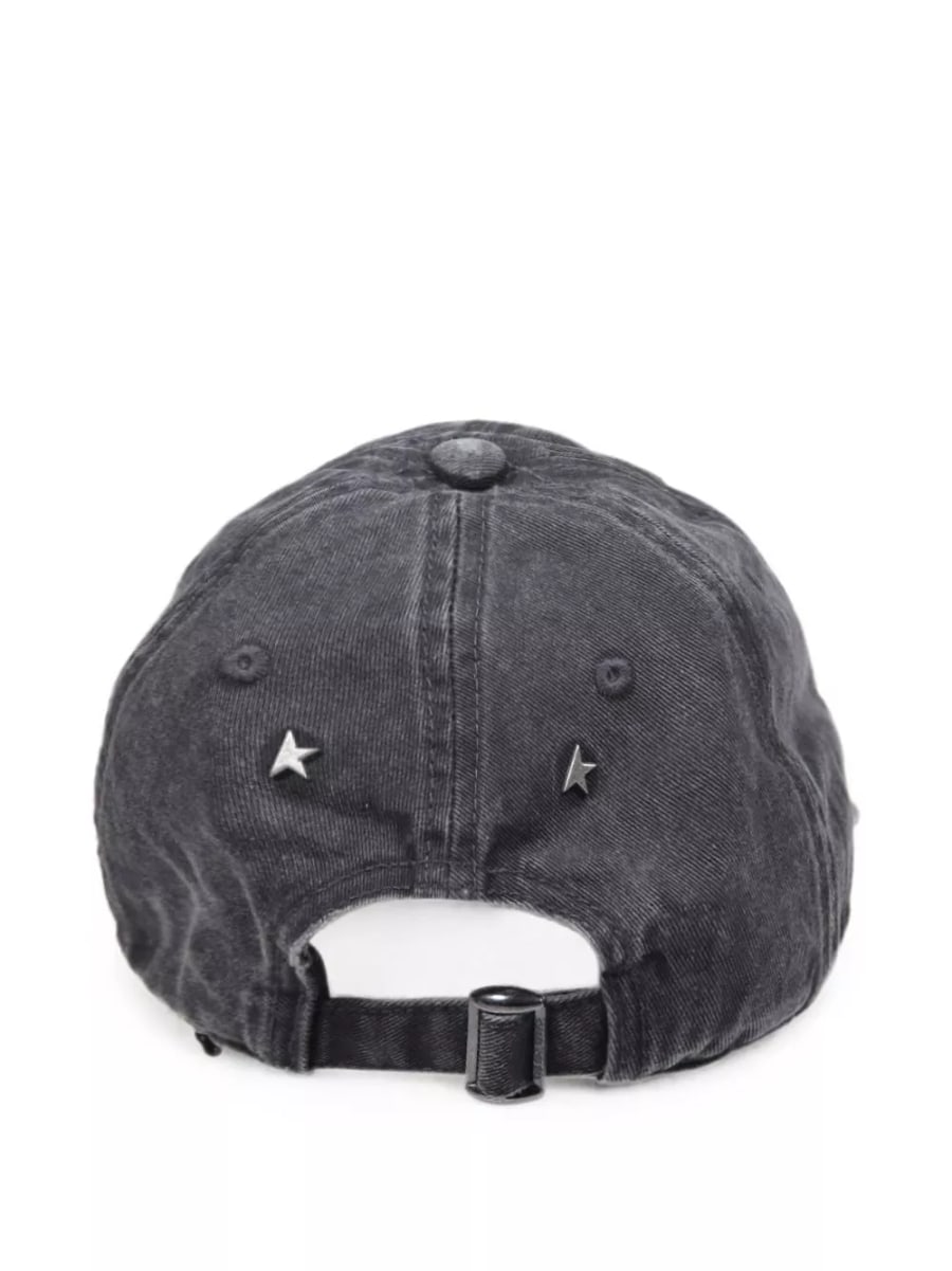 Golden Goose Cappellino da baseball logo, view 3