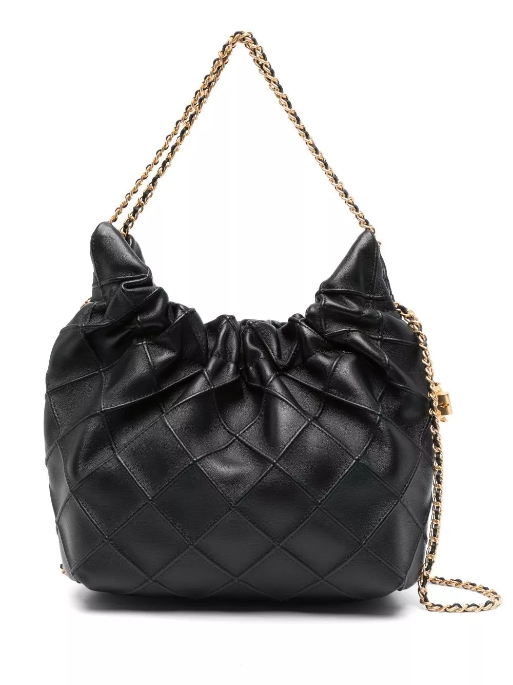 Tory Burch Borsa hobo mini in pelle Fleming