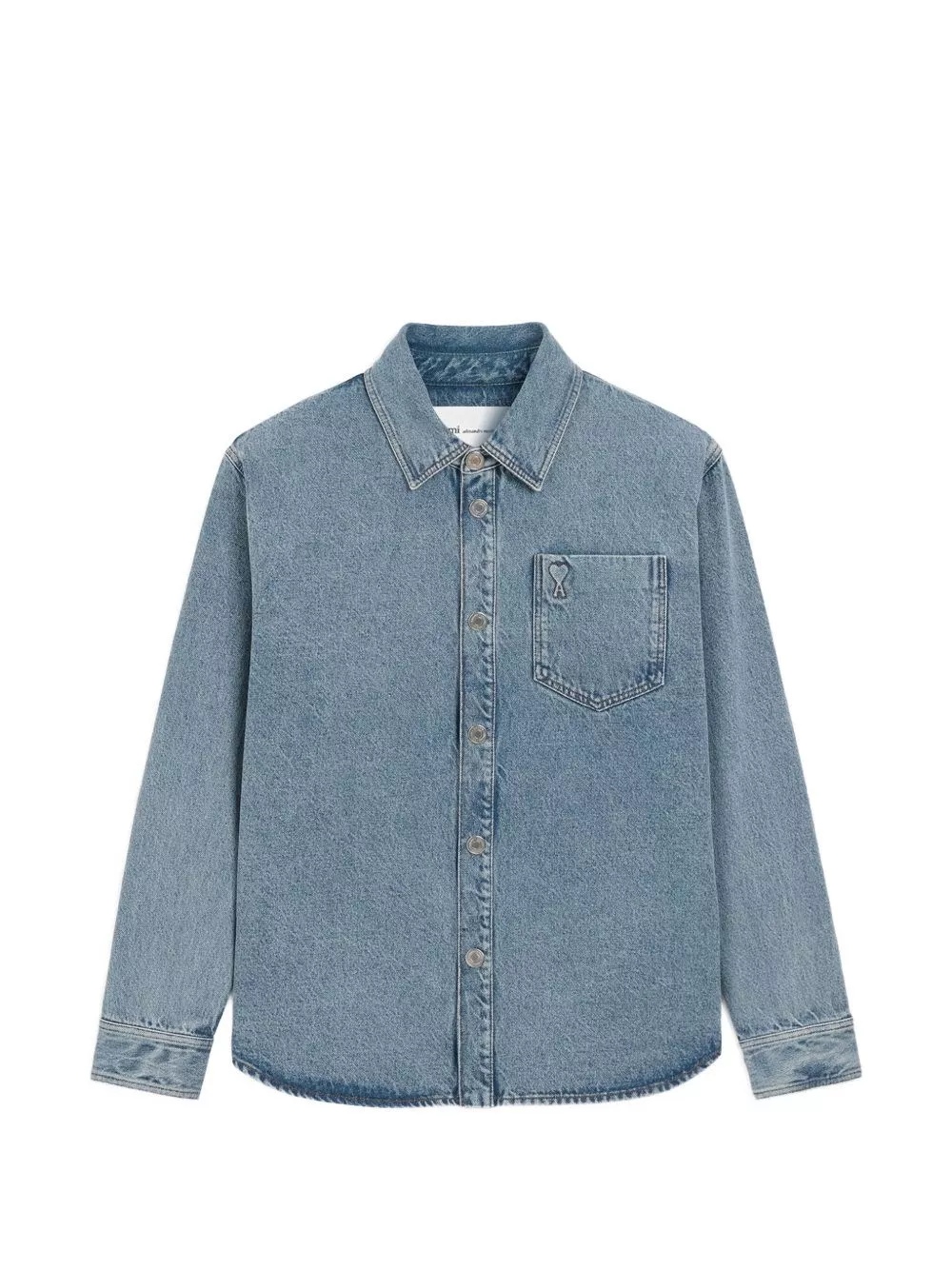 AMI Paris Camicia in denim Ami De Coeur