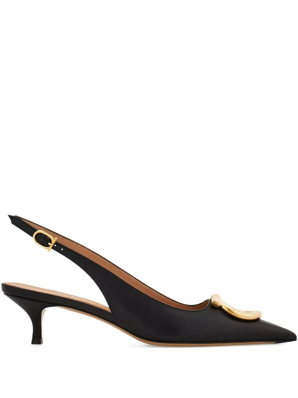 Ferragamo Pumps slingback in pelle Gancini