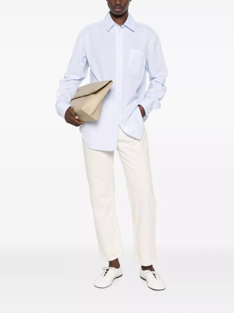 The Row Camicia Gavina in cotone, view 3