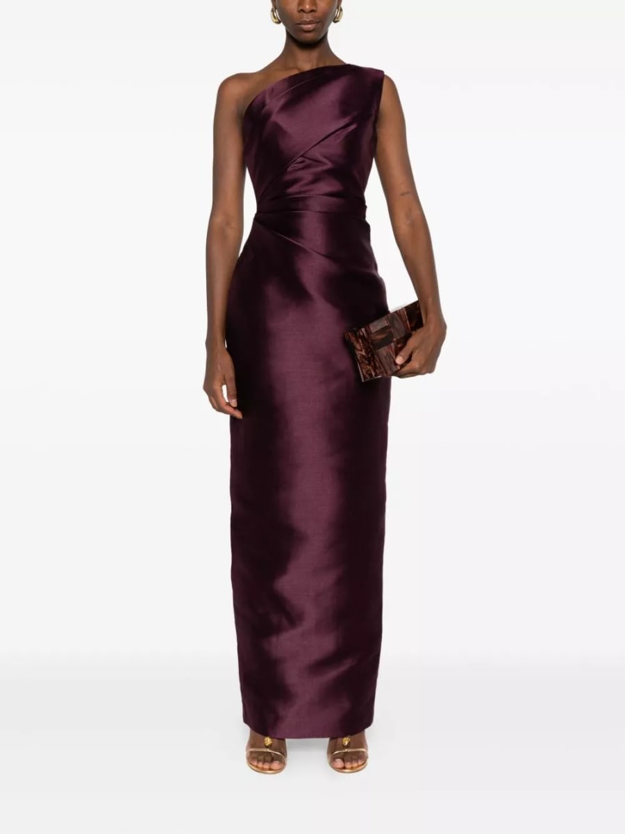 Solace london Abito maxi Kira, view 2