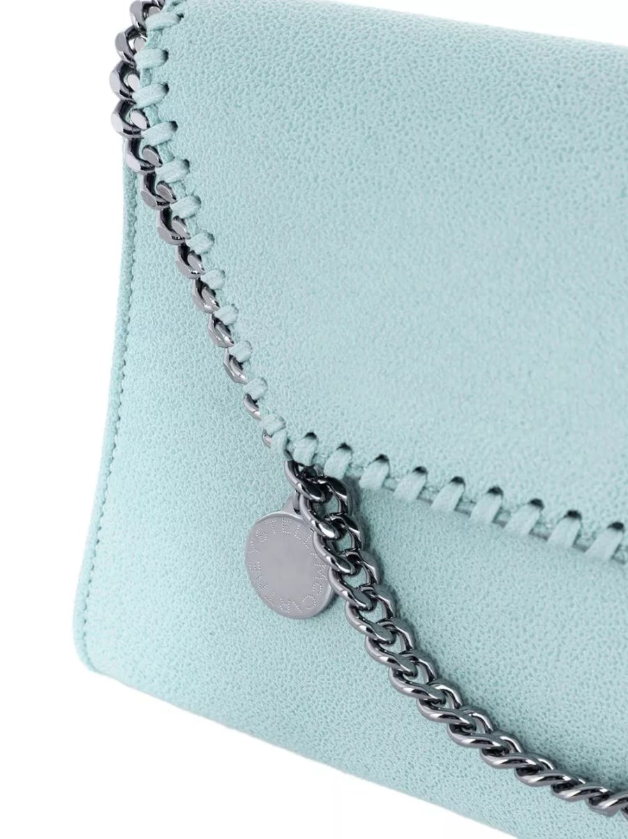 Stella McCartney Portafoglio Falabella con catena, view 3