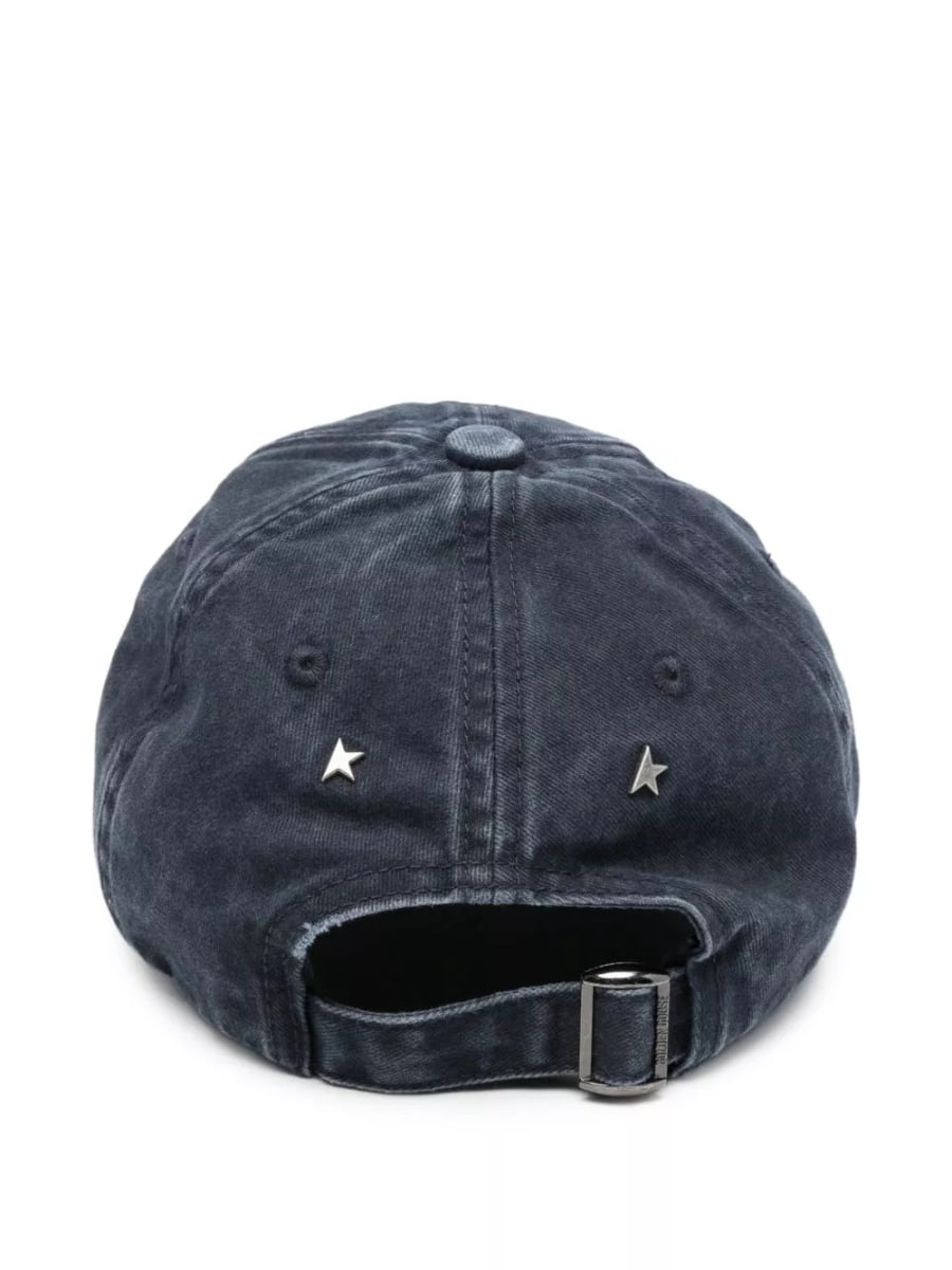 Golden Goose Cappellino da baseball logo, view 2