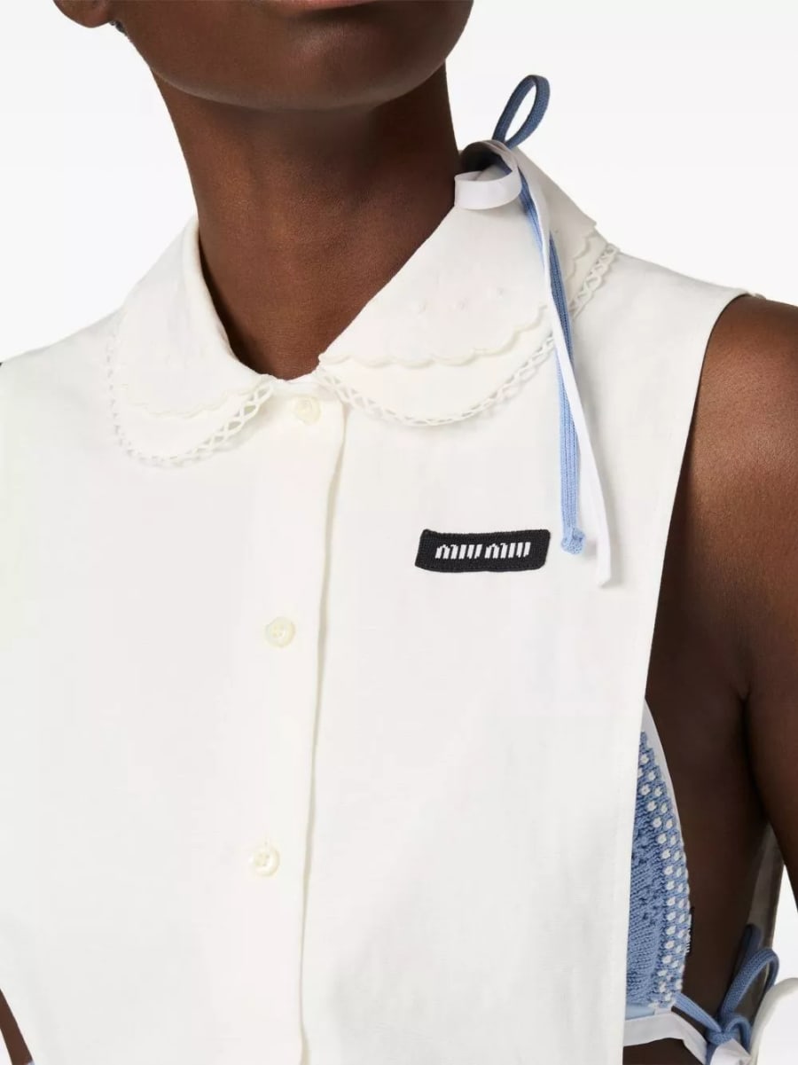 Miu Miu Camicia in cotone, view 6