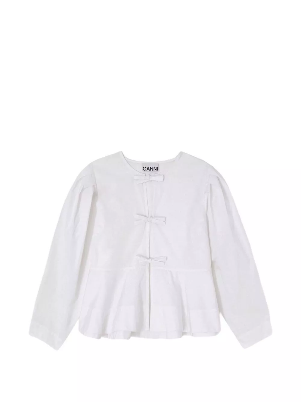 Ganni Blusa in cotone biologico