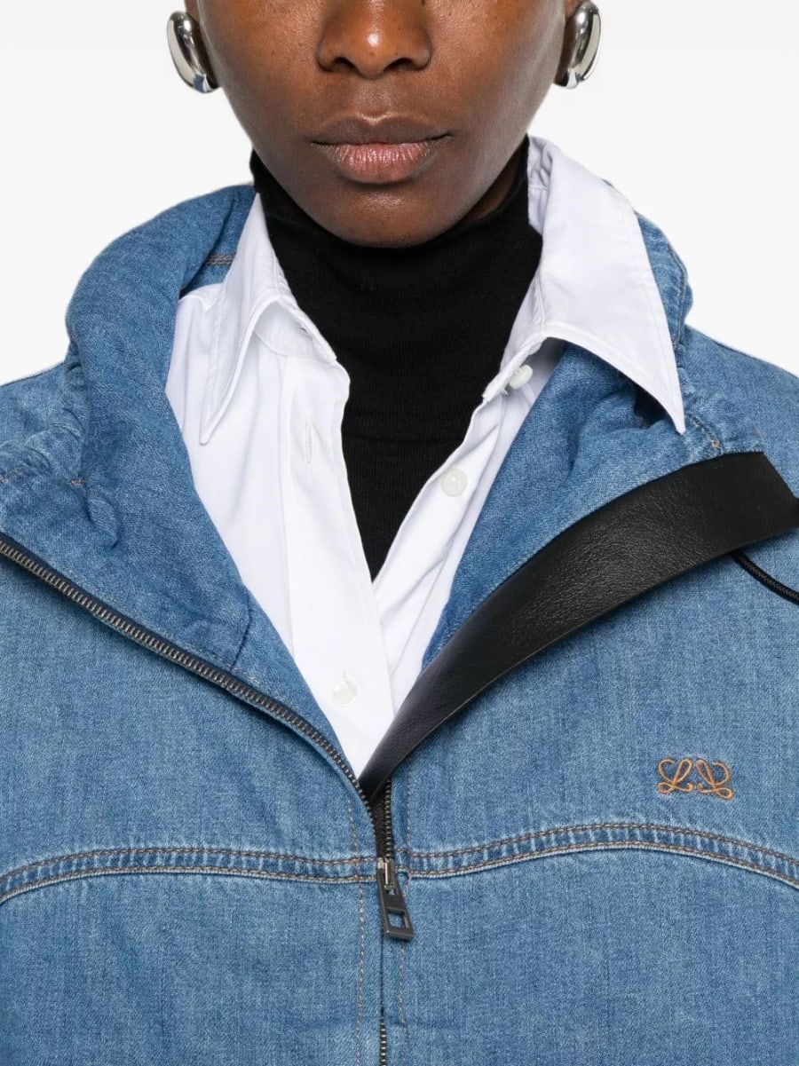 Loewe Giacca in denim di cotone, view 3