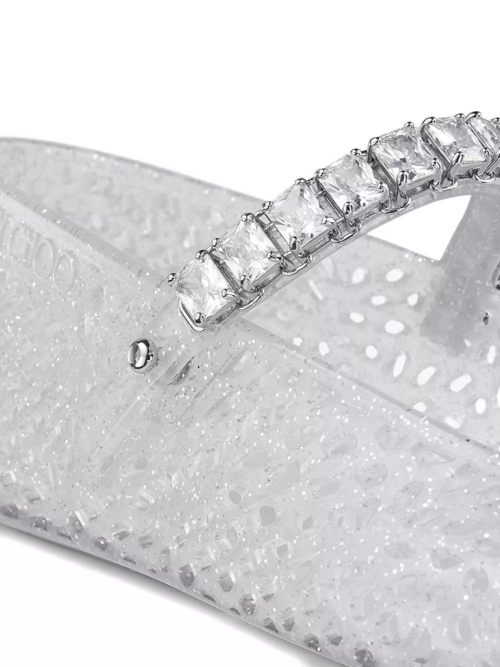 Jimmy Choo Le ballerine glitterate Jelly, view 2