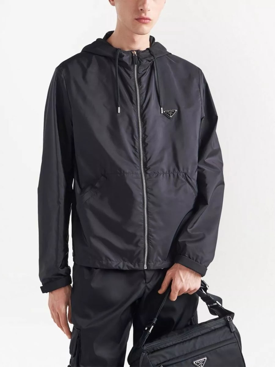 Prada Giacca blouson in Re-nylon, view 3