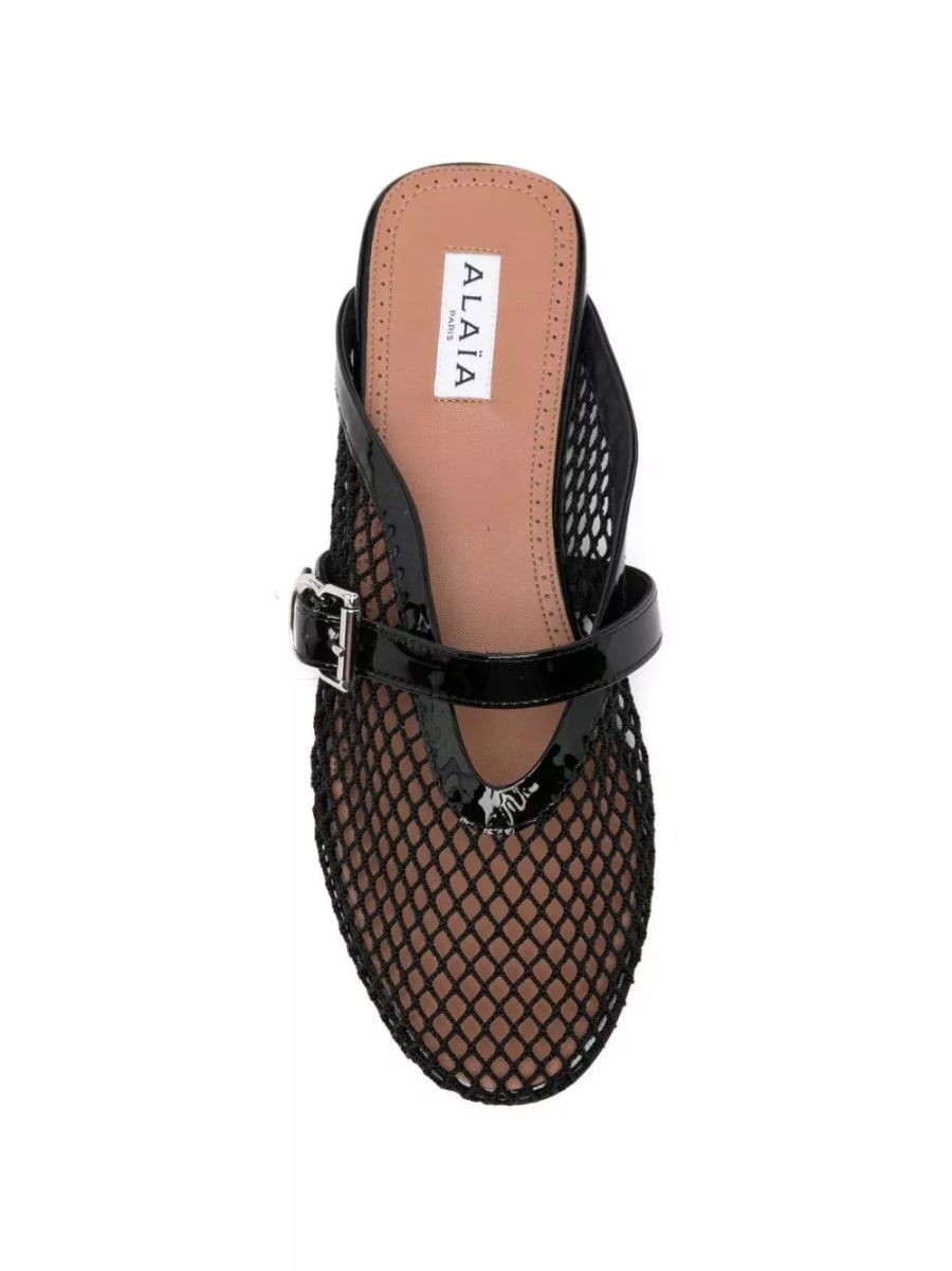 Alaïa Slipper in rete, view 2
