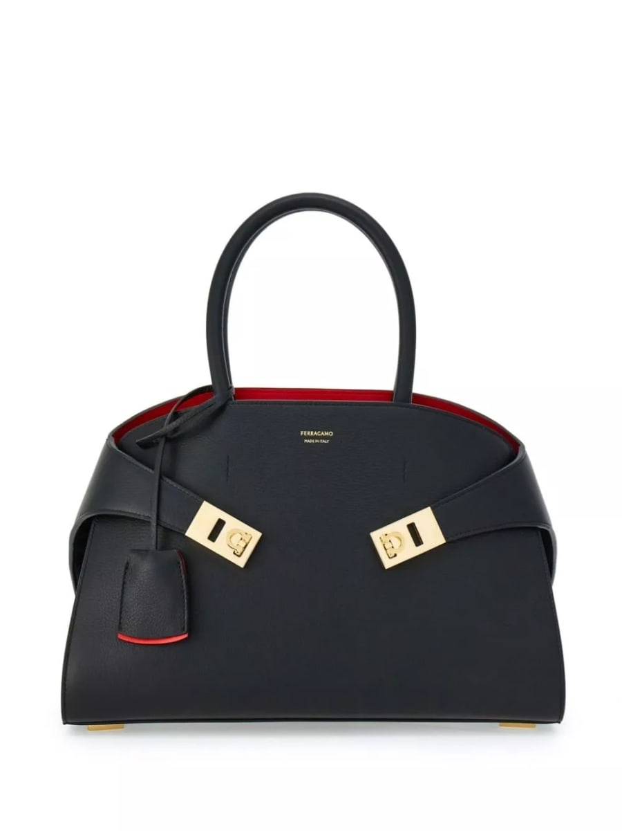 Ferragamo Borsa Tote in pelle Hug