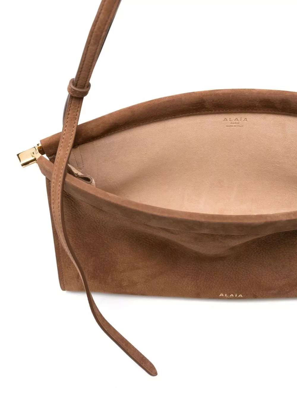 Alaïa La borsa a spalla in pelle Le Click East West medium, view 2