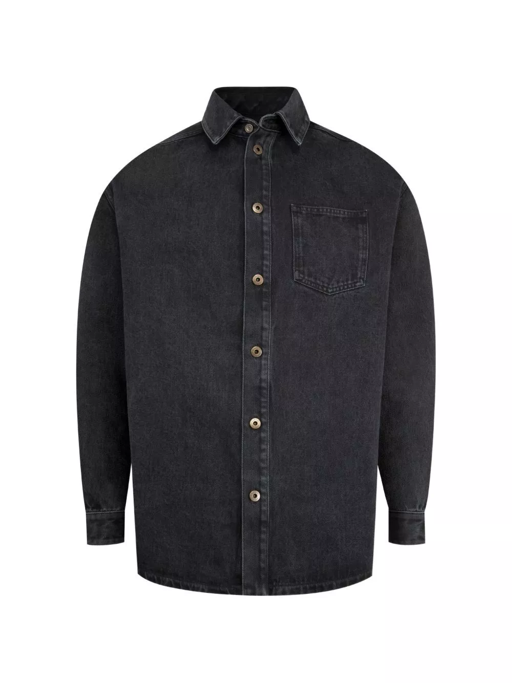 Loewe Camicia in denim di cotone Anagram
