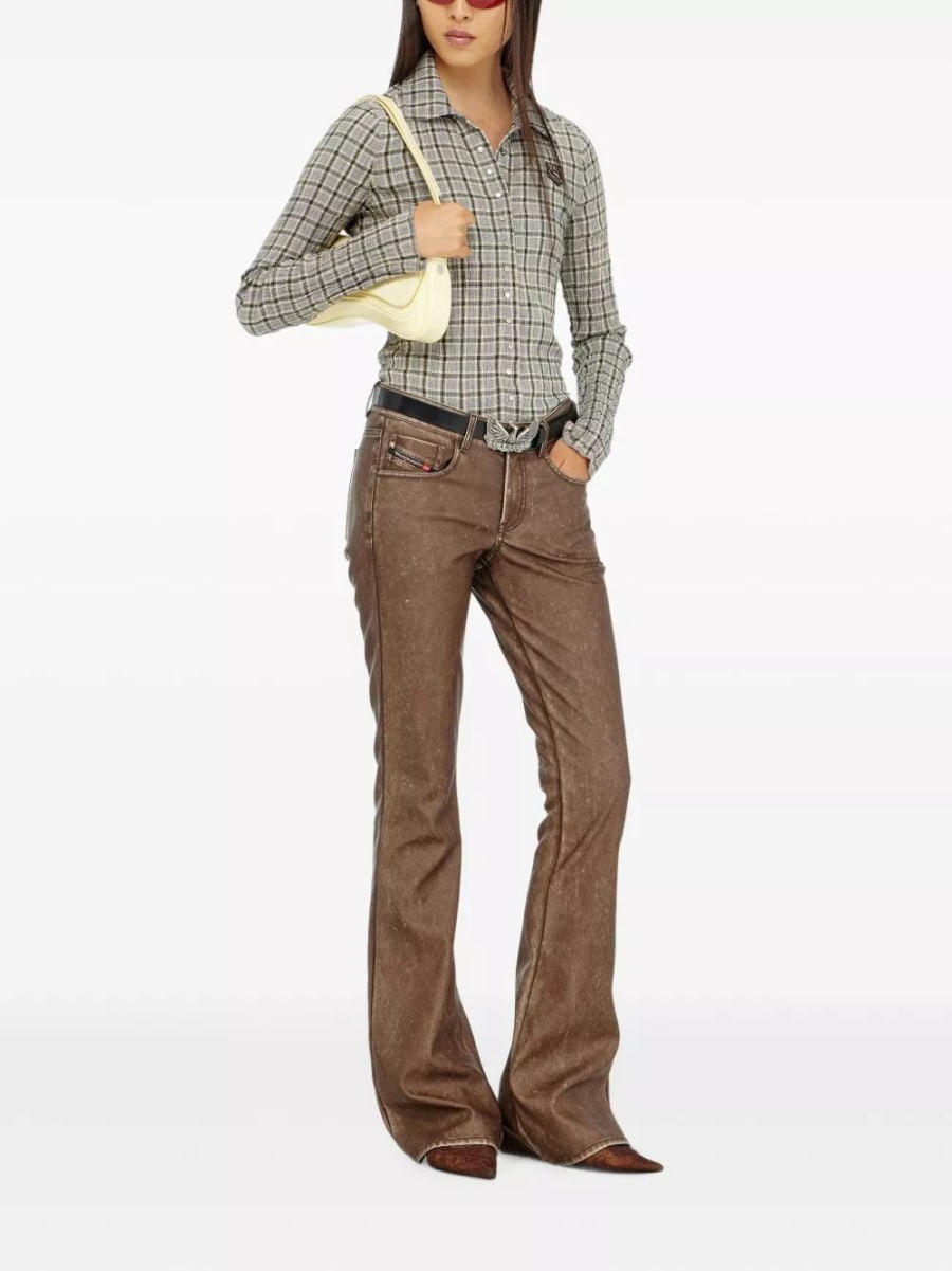 Diesel Pantaloni Bootcut, view 4