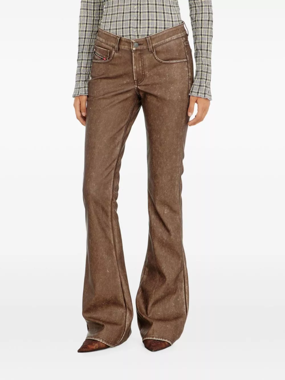Diesel Pantaloni Bootcut, view 2