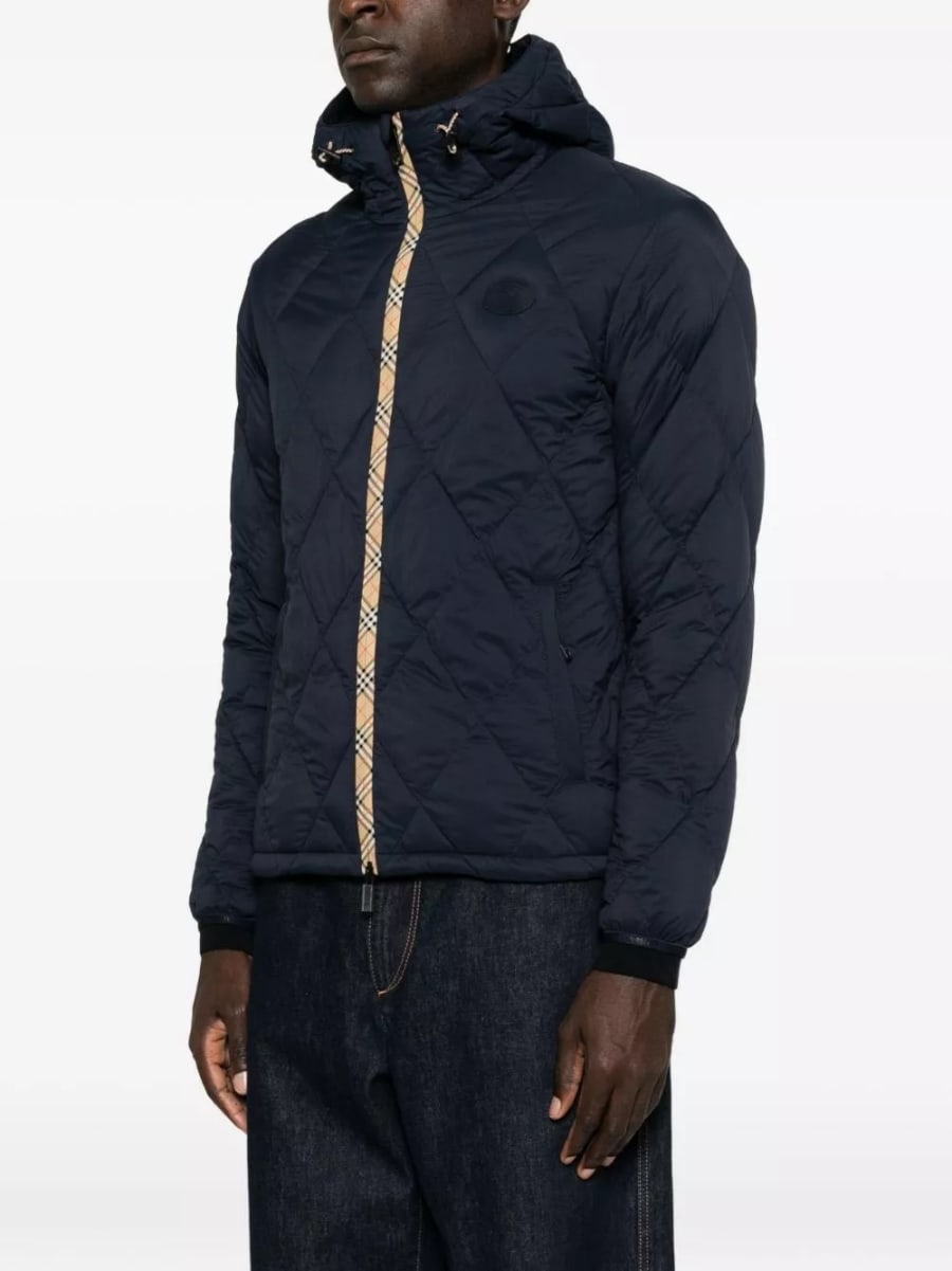 Burberry Giacca blouson in nylon Hescott, view 3