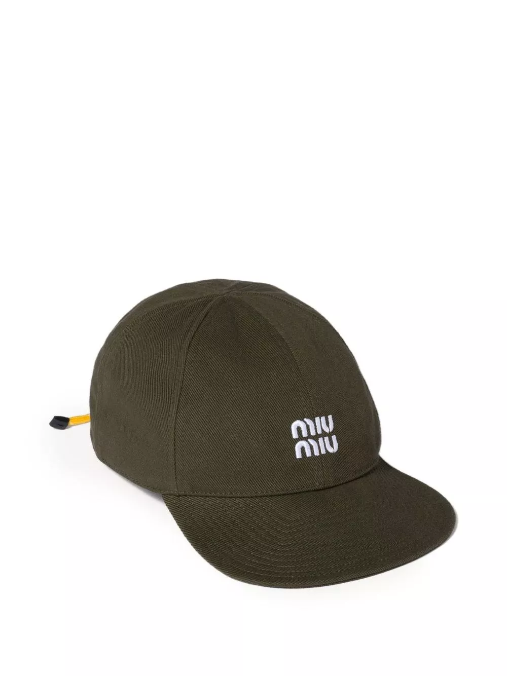Miu Miu Cappellino da baseball in denim