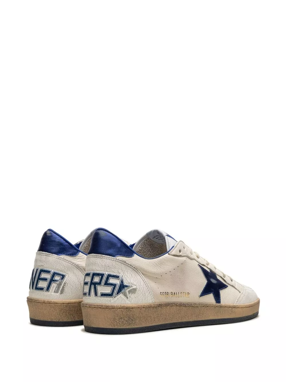 Golden Goose Sneakers in pelle Ball Star, view 2