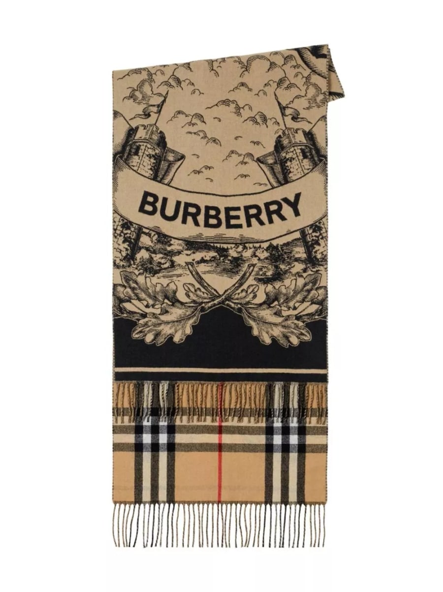 Burberry Sciarpa in cashmere EKD