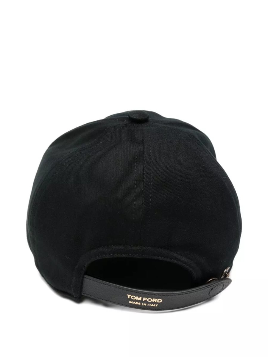Tom Ford Cappellino in cotone, view 3