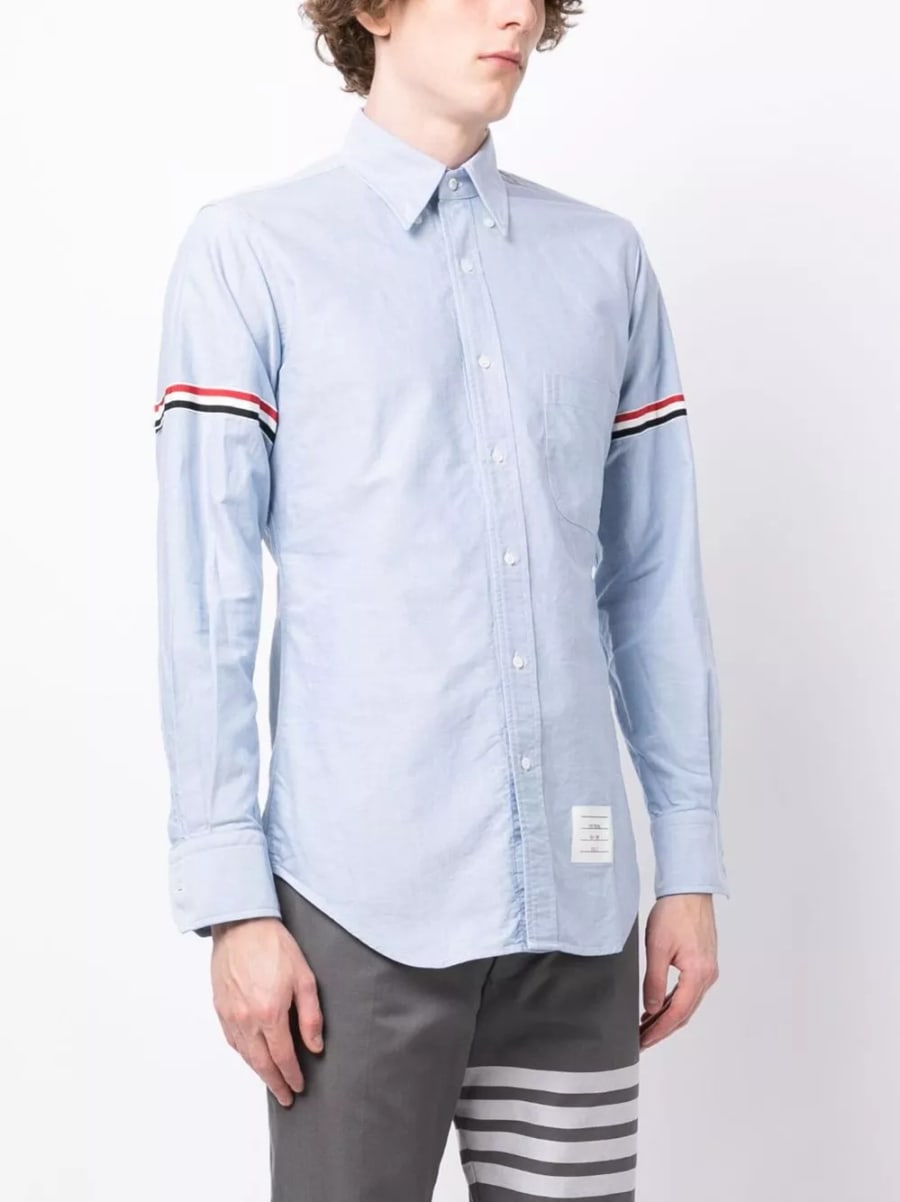 Thom Browne Camicia Rwb in cotone, view 4