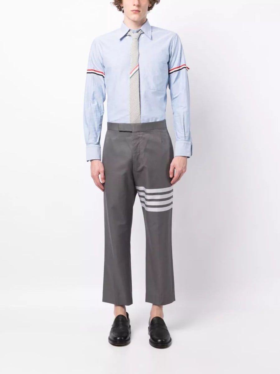 Thom Browne Camicia Rwb in cotone, view 5