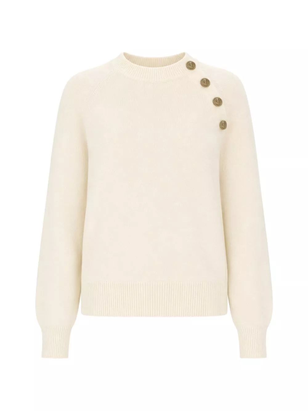 Balmain Maglione girocollo in cashmere