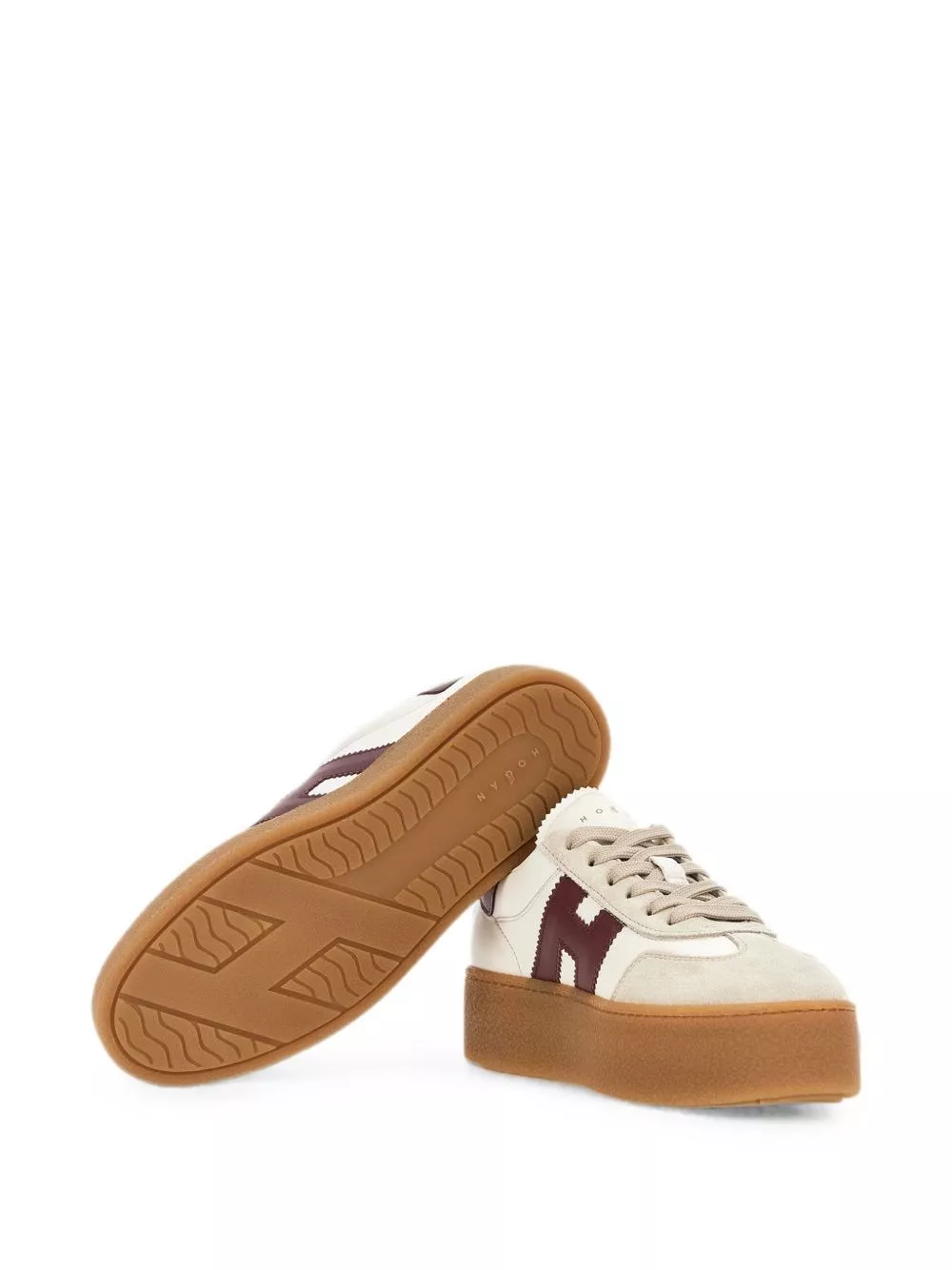 Hogan Sneakers in pelle H698, view 2