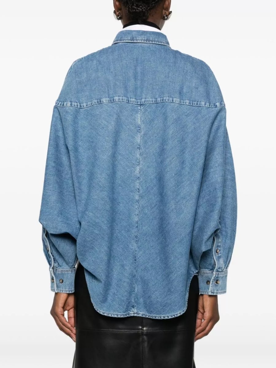 Loewe Camicia in denim di cotone, view 5