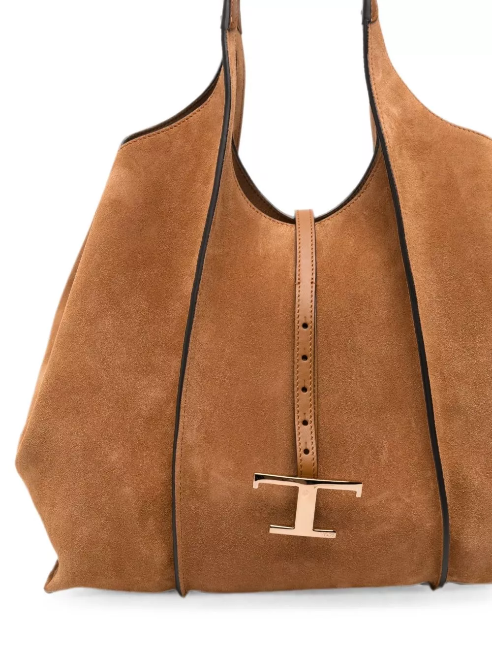 Tod's Borsa Tote in pelle media T Timeless, view 2