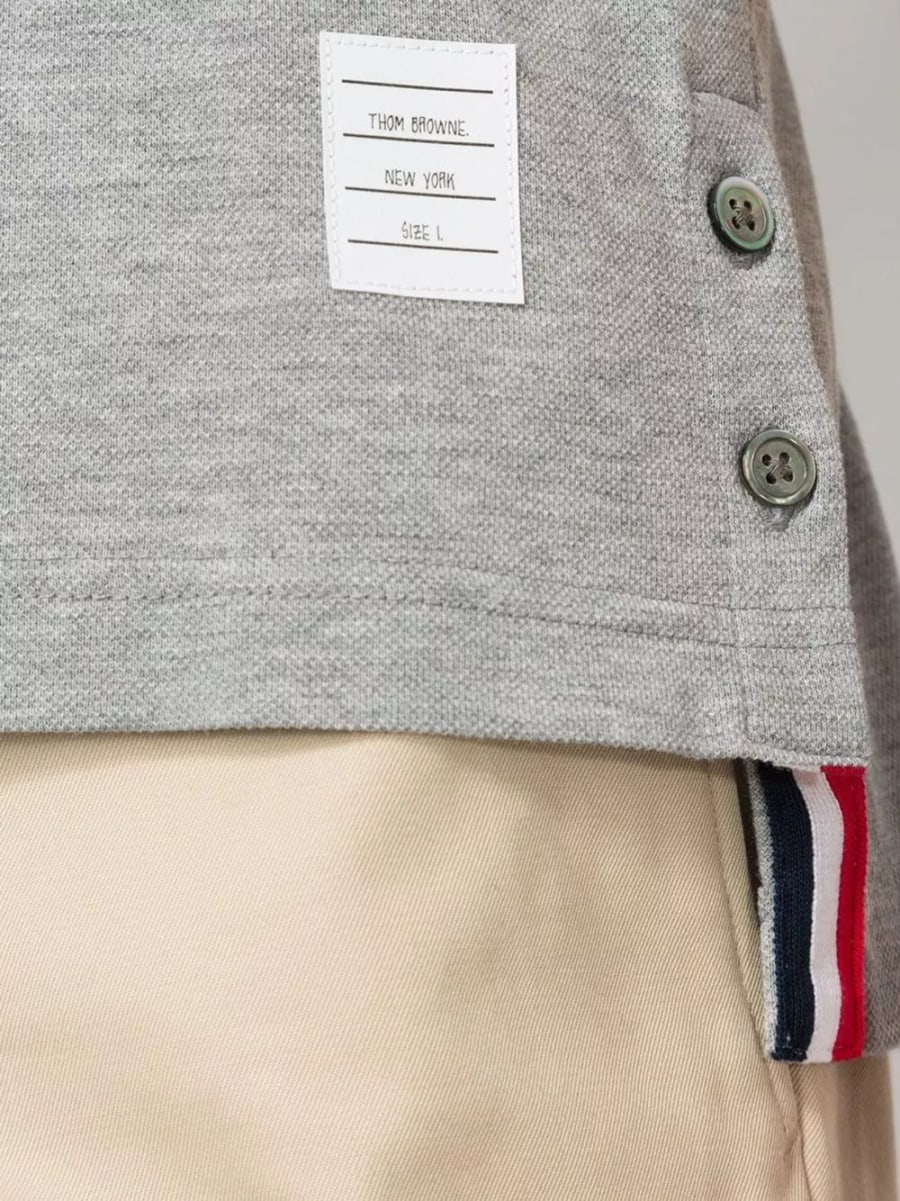 Thom Browne la polo Rwb in cotone, view 2